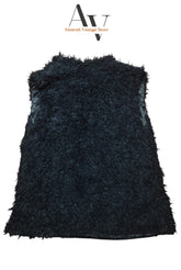 Atmosphere Black Afghan Vest